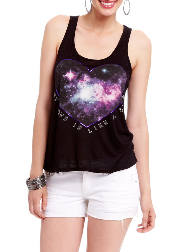 2b Love Like A Star Graphic Top