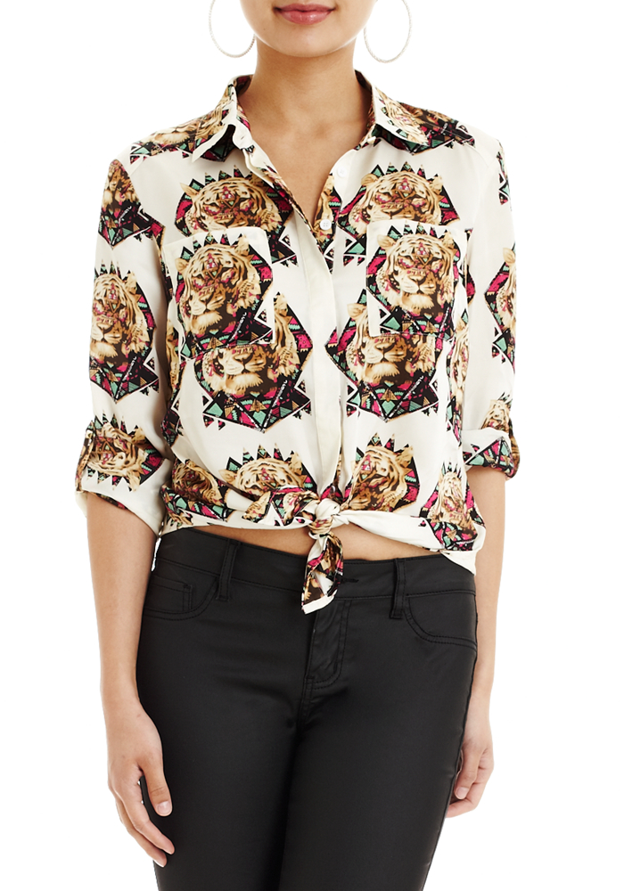 Hannah Animal Tribal Shirt