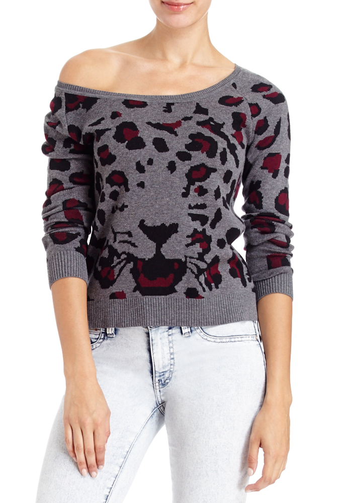 Cheetah Spotted Sweater