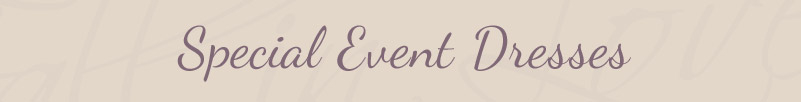 Special Event Dresses