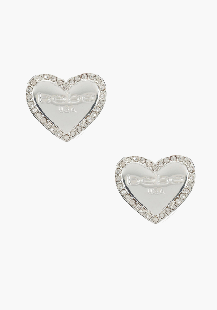 bebe Plaque Stud Earring - ONLINE EXCLUSIVE at bebe