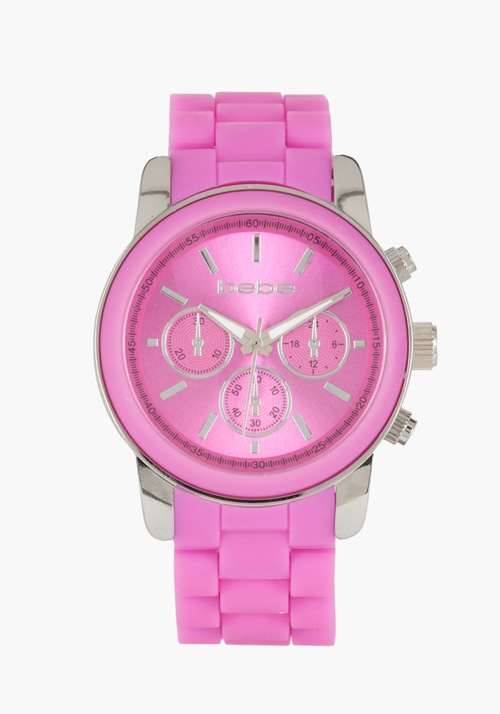 Rubber Link Color Watch at bebe
