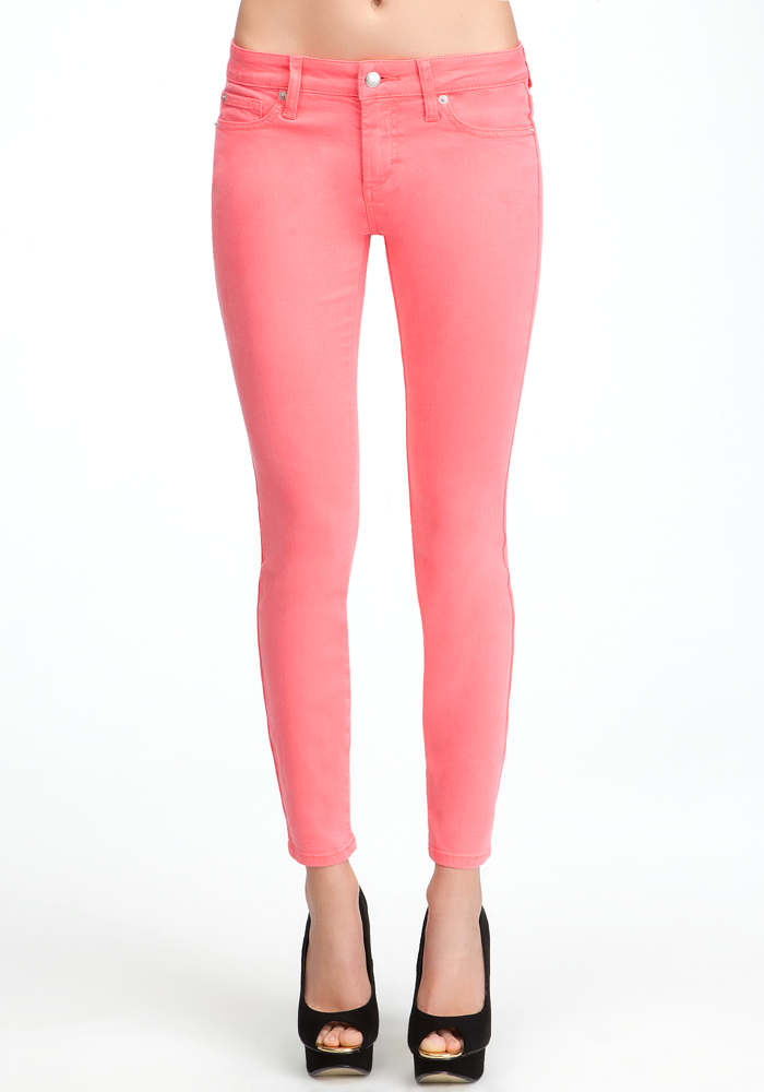 Pigment Spray Icon Skinny Jeans at bebe