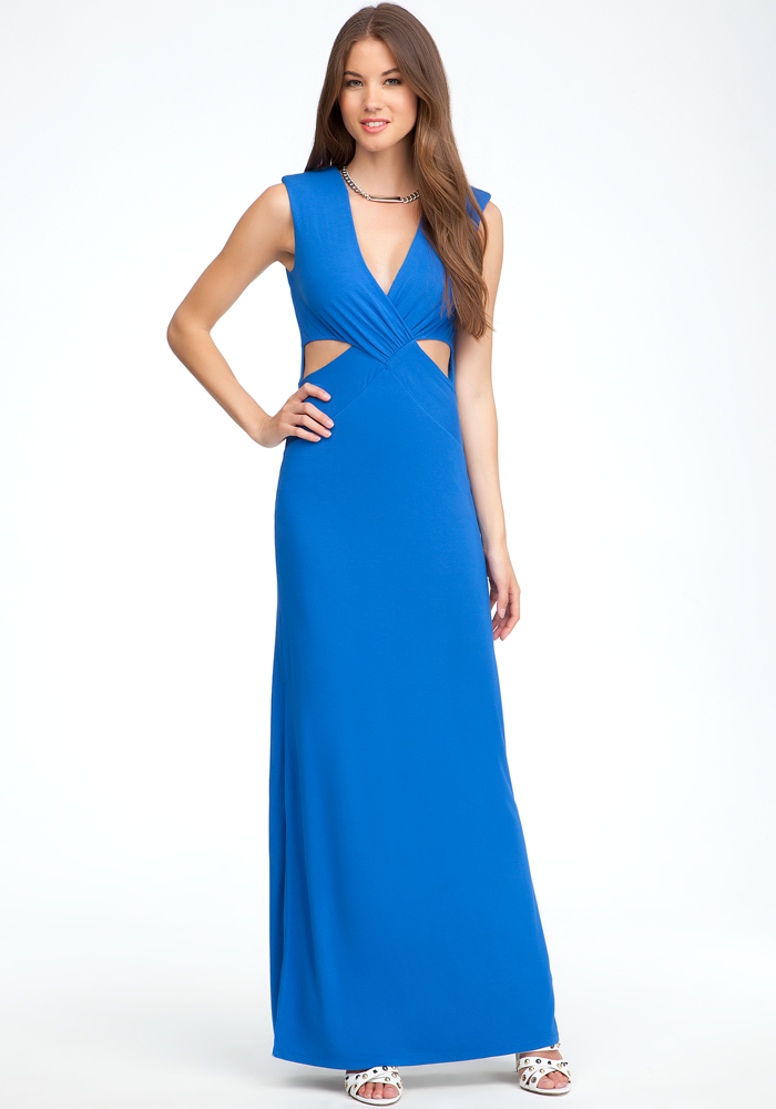 Reversible Cutout Maxi Dress
