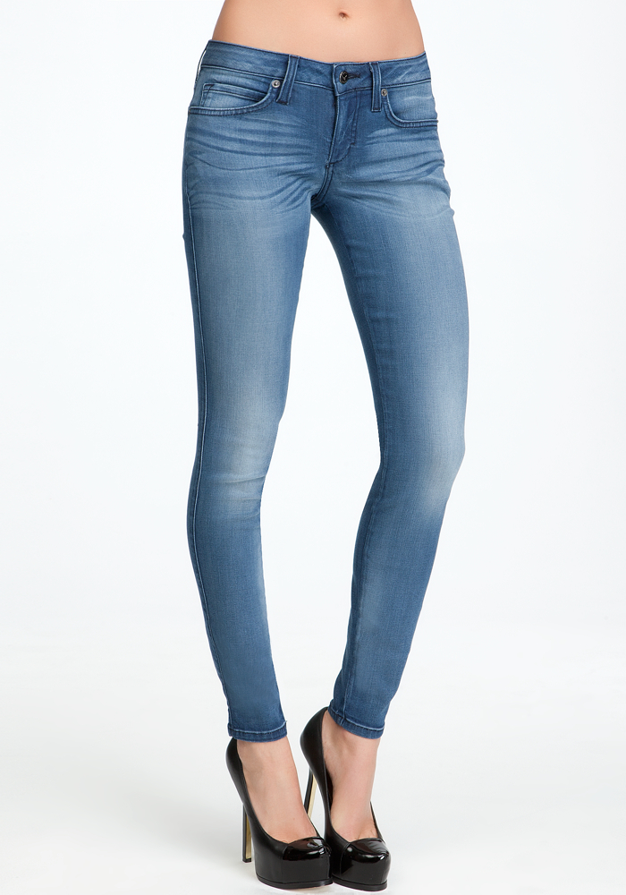 Signature Stretch Skinny Jeans at bebe