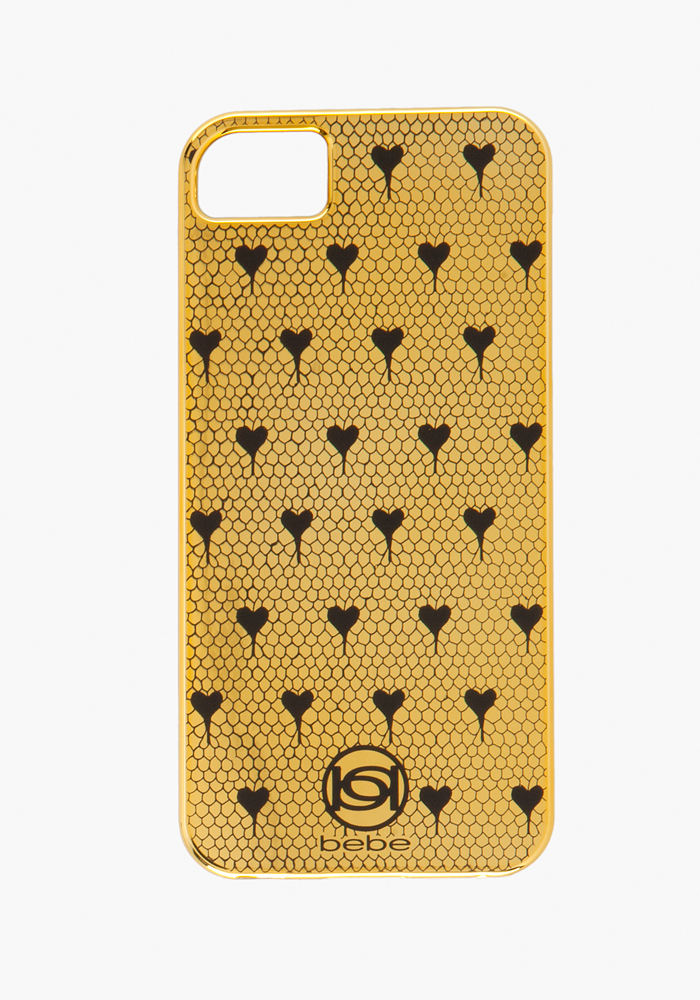 bebe Heart Fishnet Phone Case
