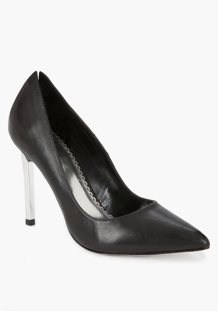 metal heel pumps