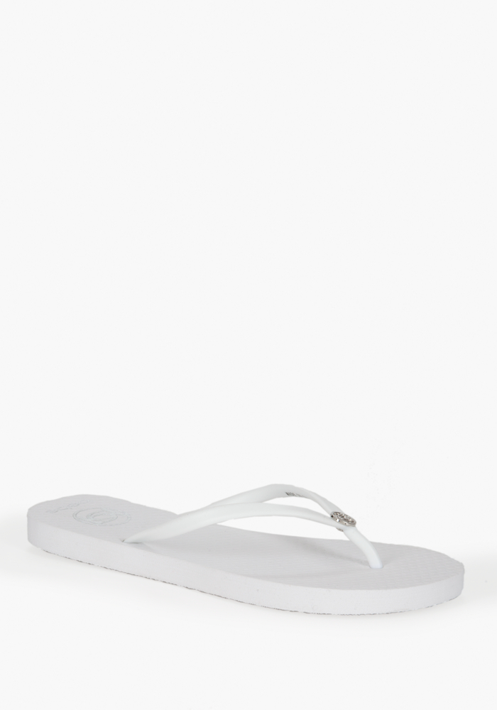 bebe Interlocked bebe Logo Flip Flop