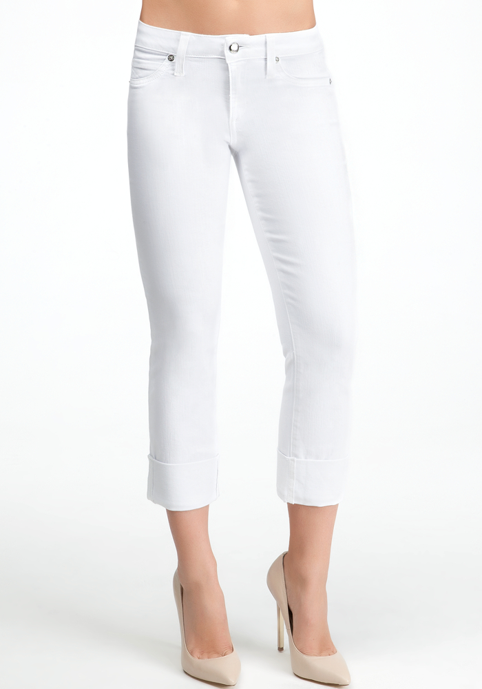 Icon Cuffed Crop Jeans