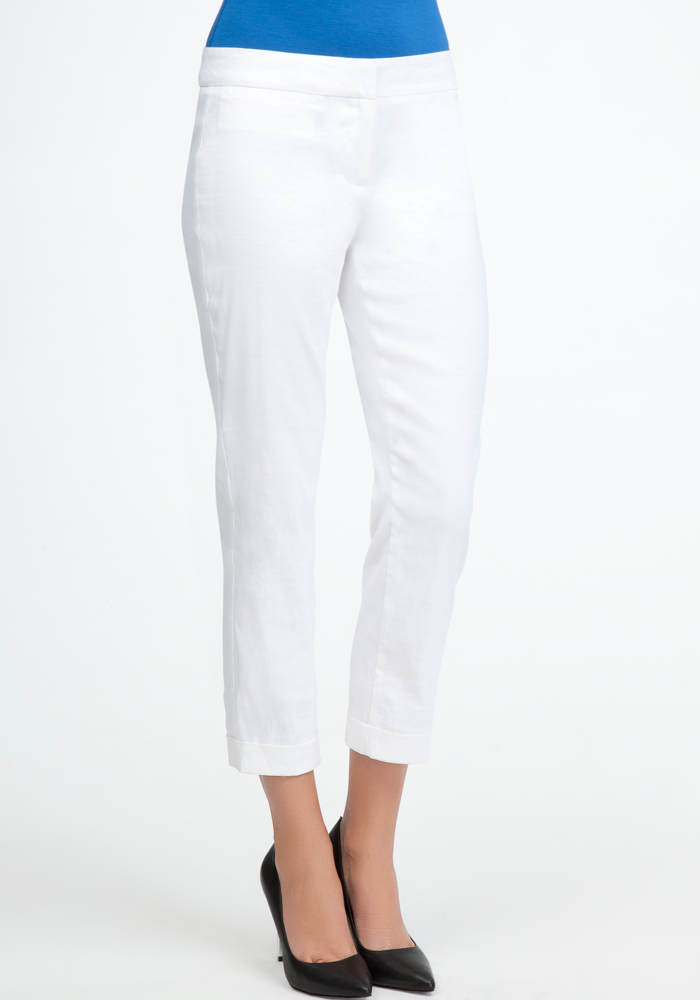 bebe Linen Capri
