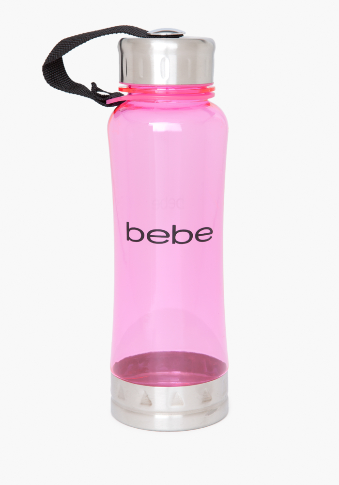 Pink Logo Water Bottle - ONLINE EXCLUSIVE at bebe