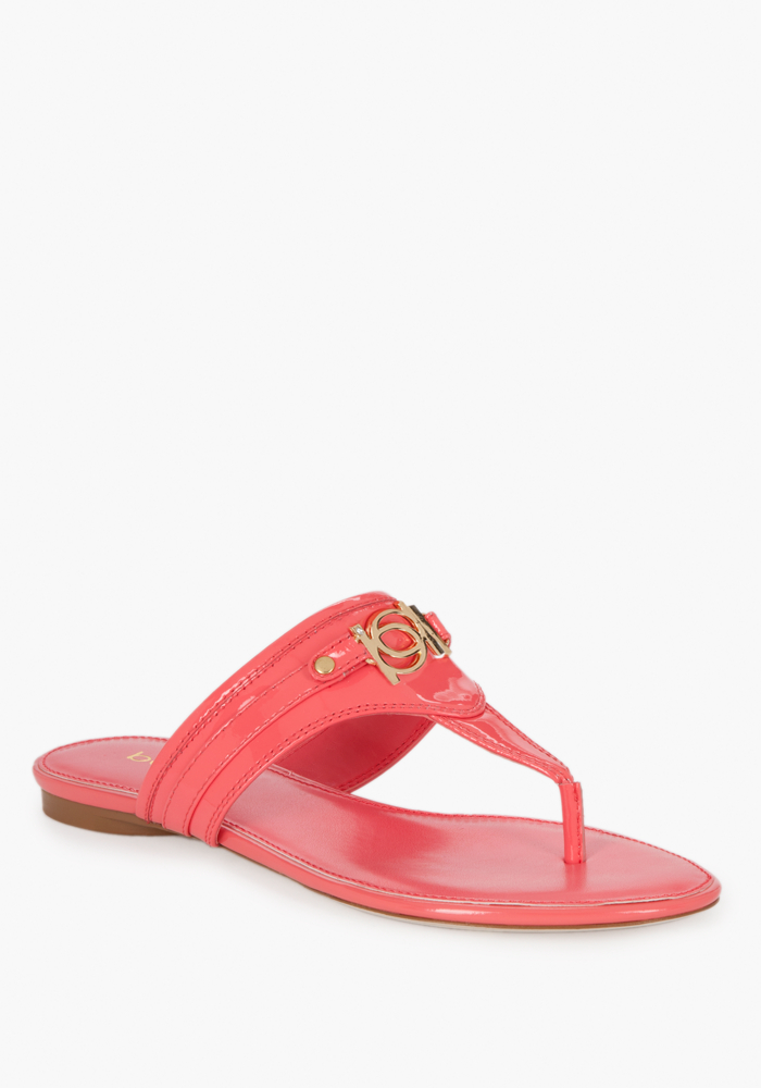 Aria Coral Logo Sandal