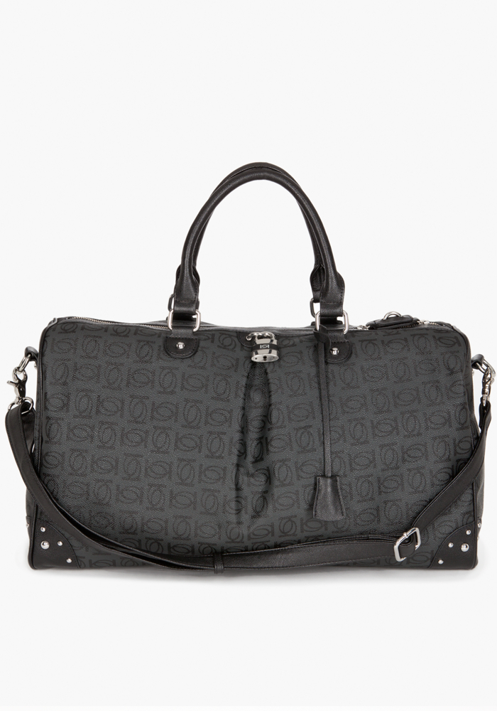 bebe Logo Monogram Weekender Bag