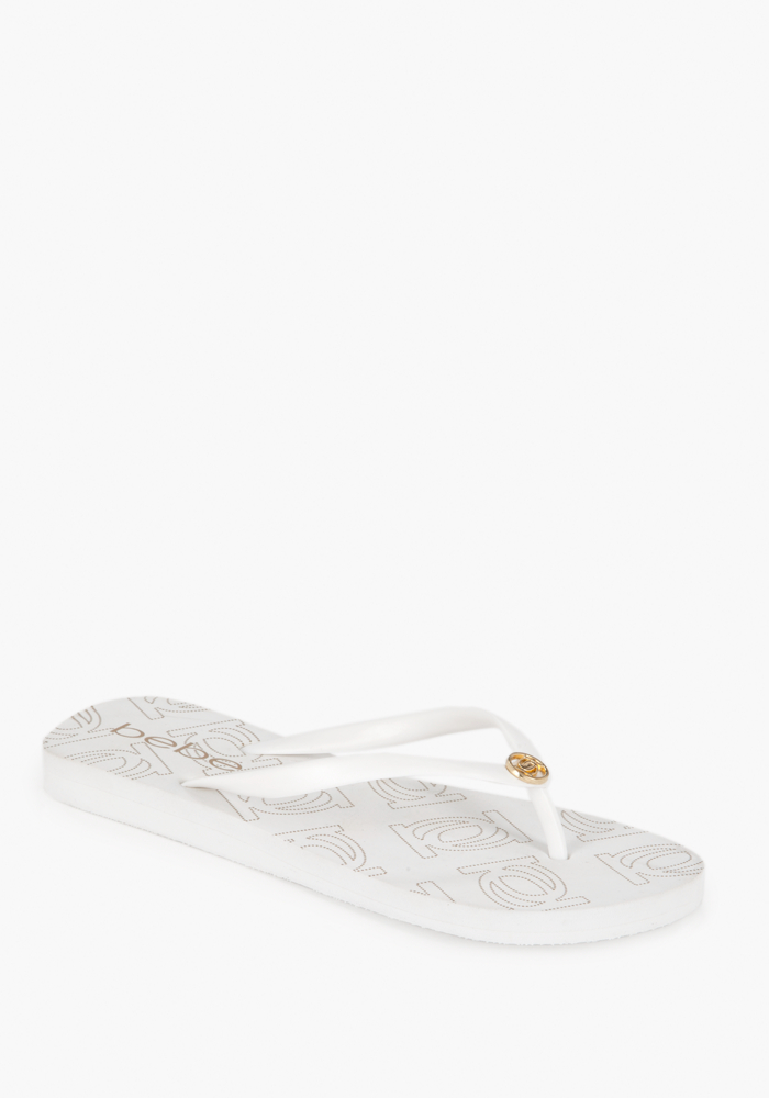 bebe Logo Flip Flop