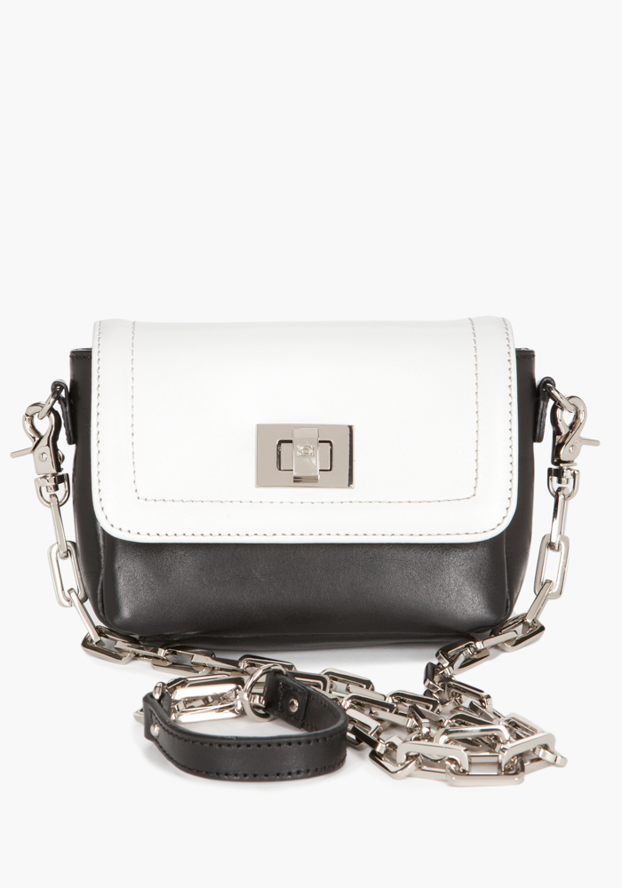 bebe Newport Leather Crossbody