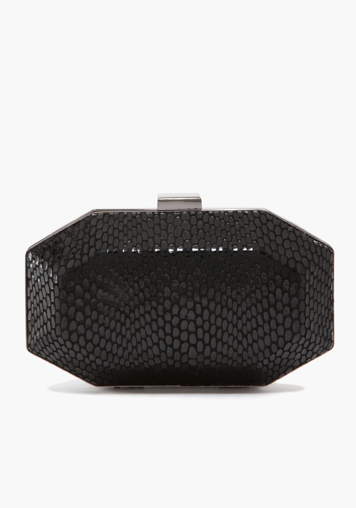 bebe Iridescent Exotic Minaudiere