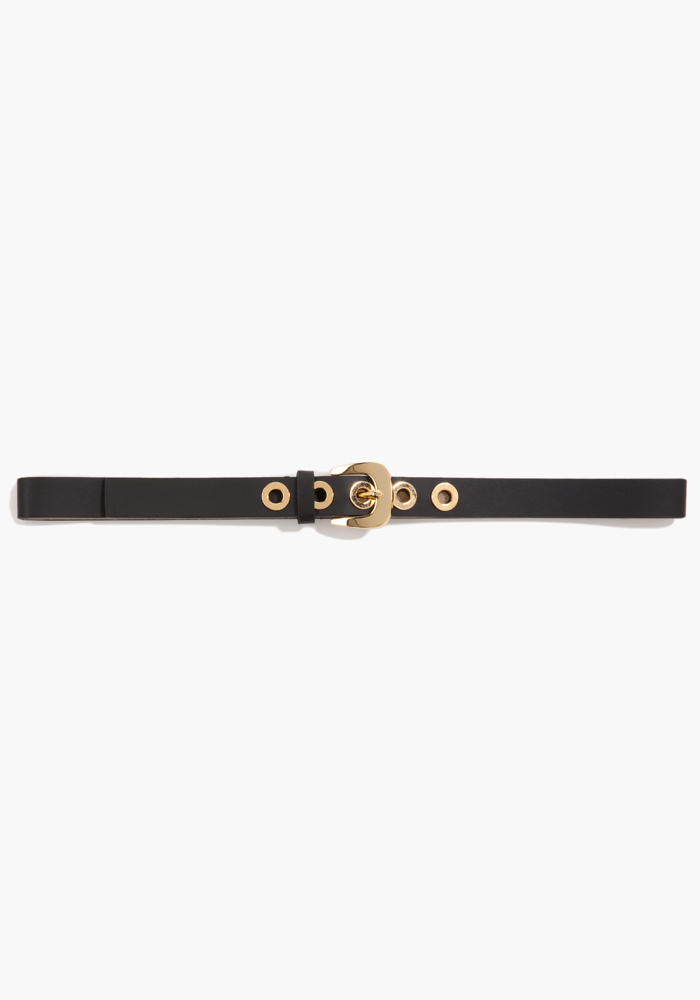 bebe Signature Leather Belt