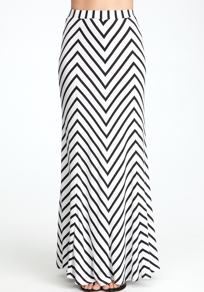 Zigzag Maxi Skirt