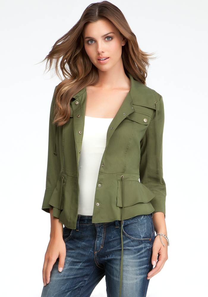 bebe April Utility Jacket