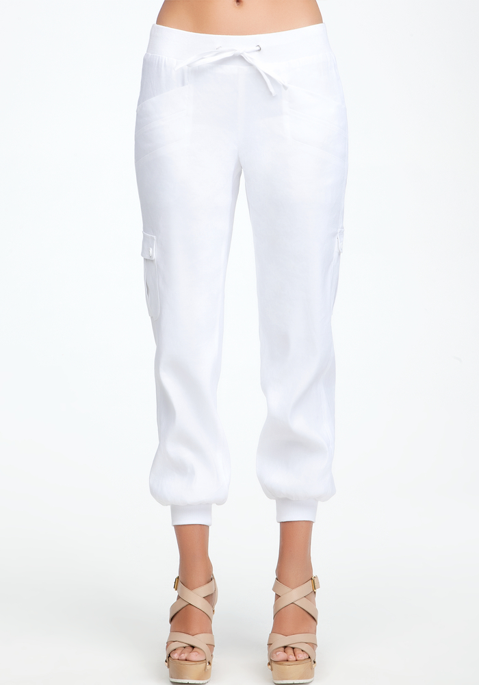 Nicola Linen Drawstring Pant