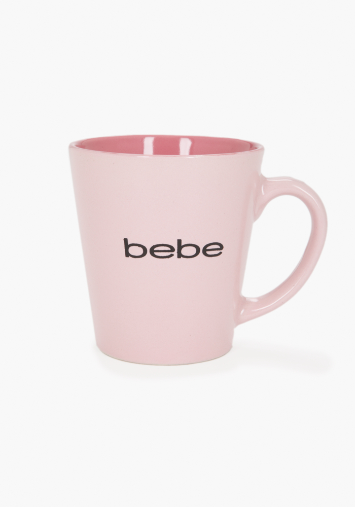 Pink bebe Logo Mug- ONLINE EXCLUSIVE at bebe