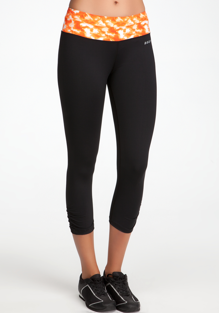 Tie-Dye Crop Pant - BEBE SPORT ONLINE EXCLUSIVE