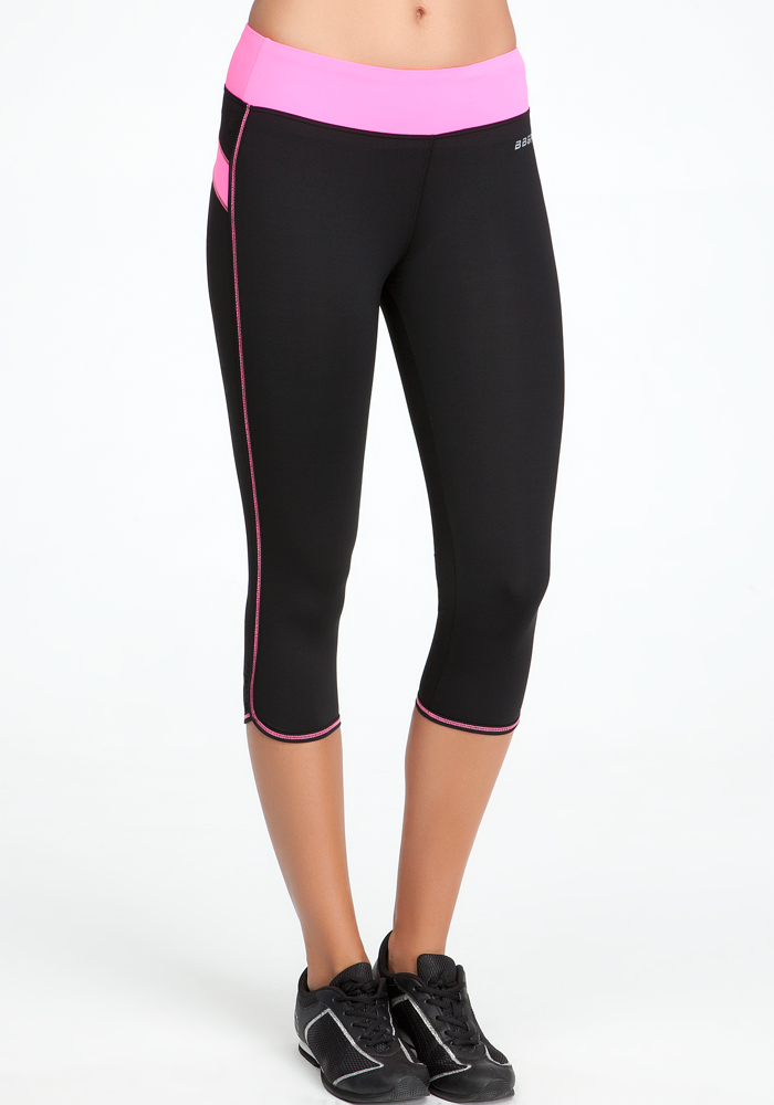 Colorblock Tulip Capri Pant - BEBE SPORT ONLINE EXCLUSIVE