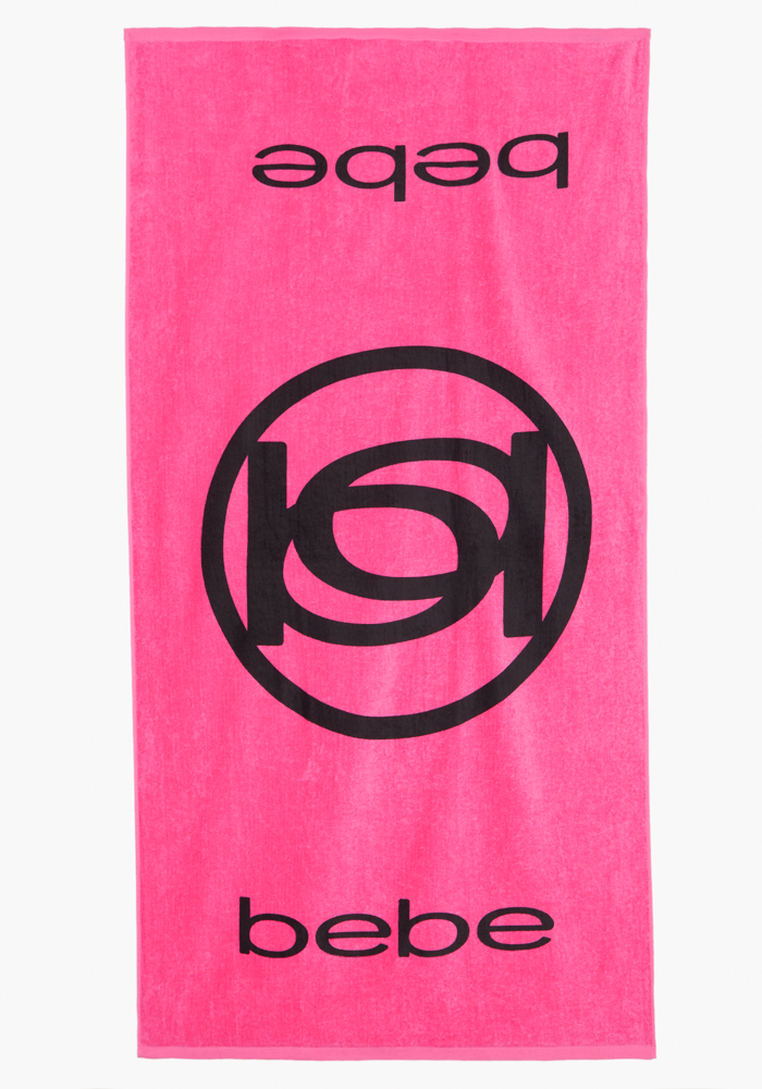 Logo Beach Towel - ONLINE EXCLUSIVE at bebe