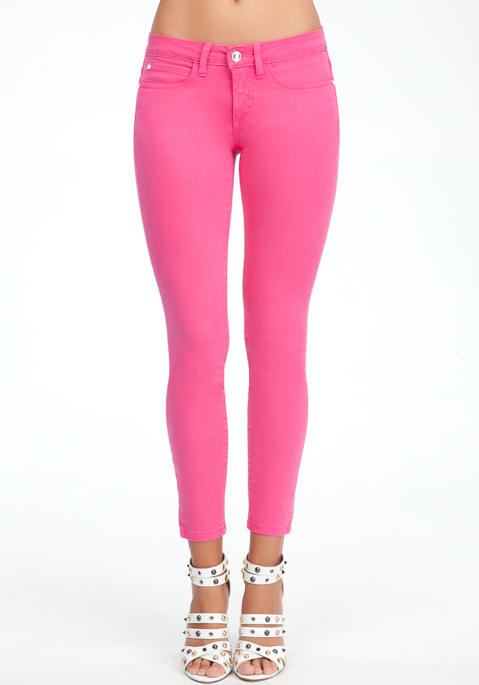 bebe Logo Stretch Skinny Jeans - ONLINE EXCLUSIVE