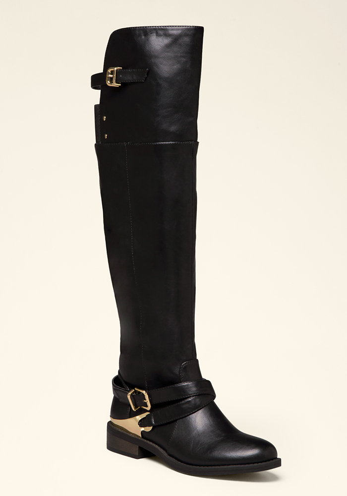 bebe riding boots
