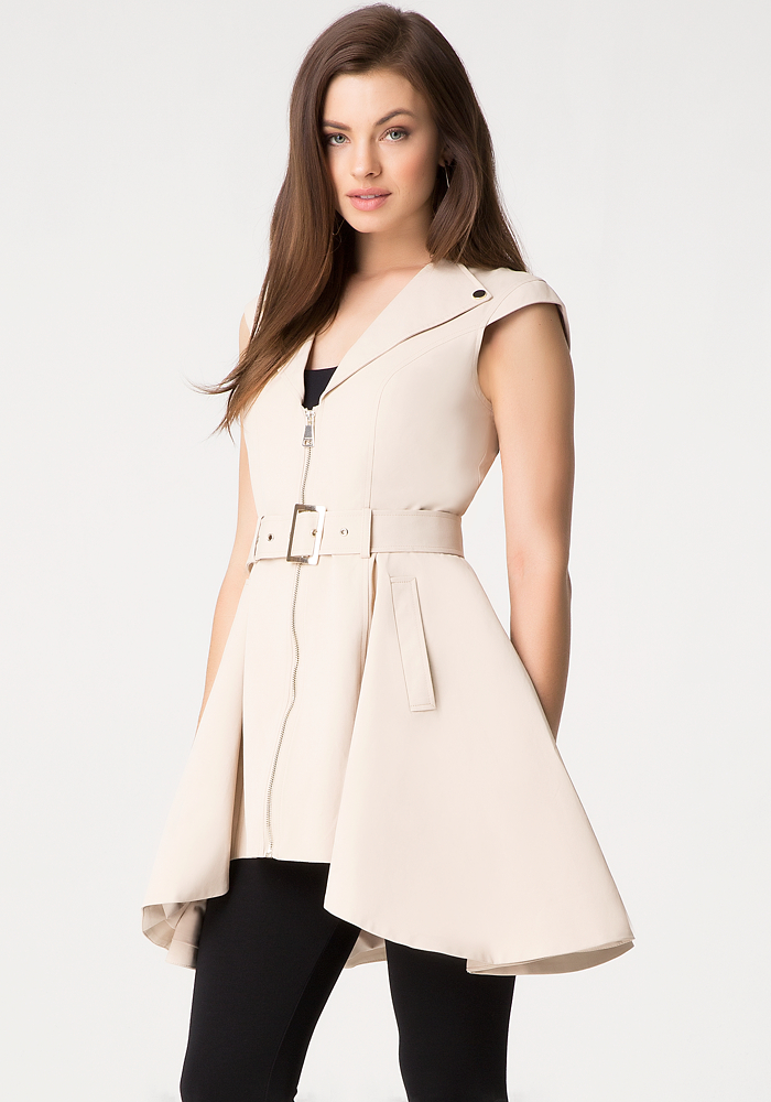 Etta Sleeveless Trench Coat Zoomworks