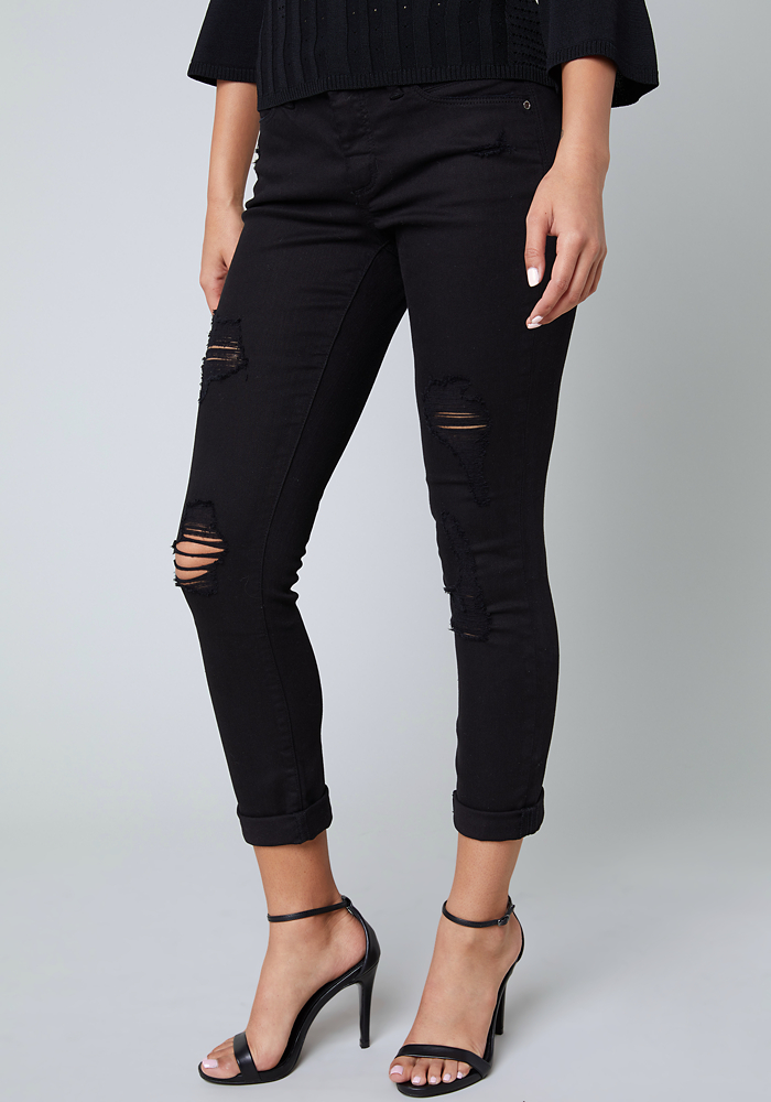 Ripped Heartbreaker Jeans bebe