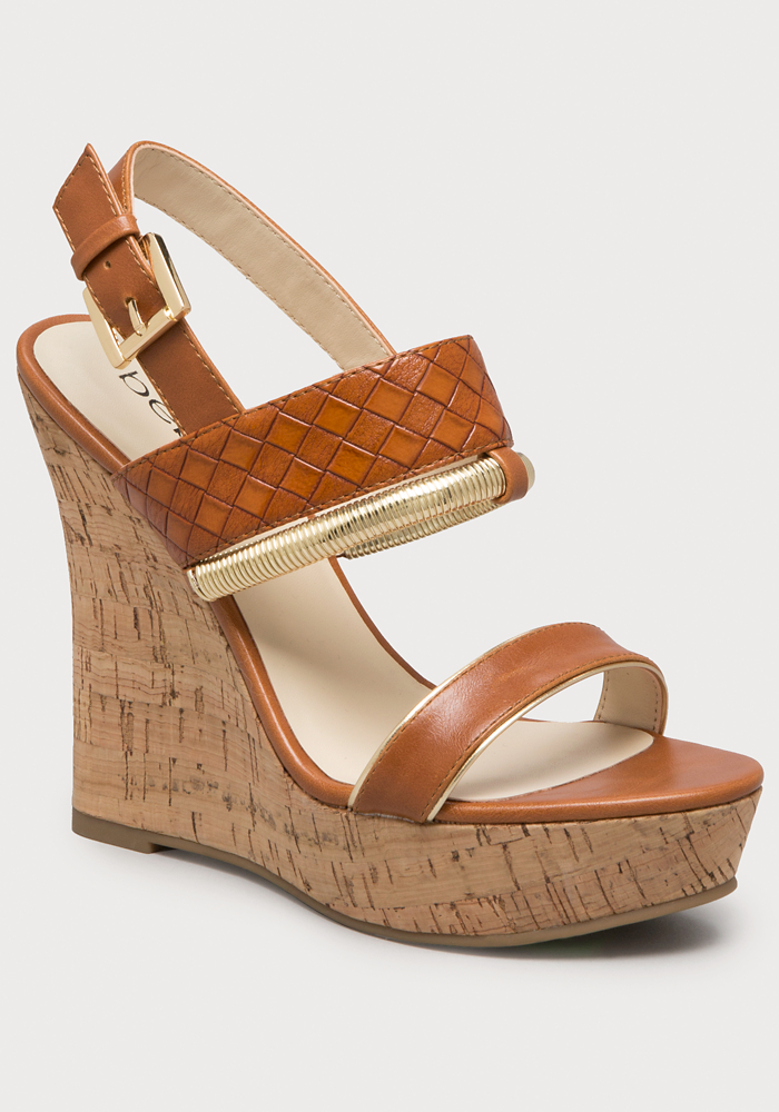 bebe wedge boots