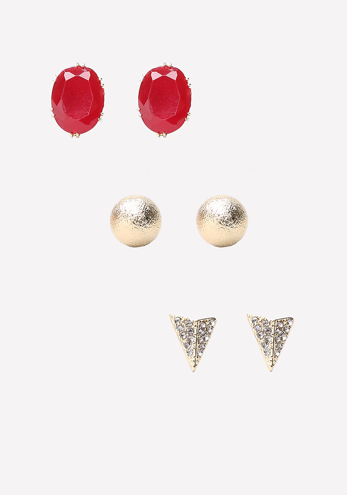 Mix Stud Earring Set All Accessories bebe