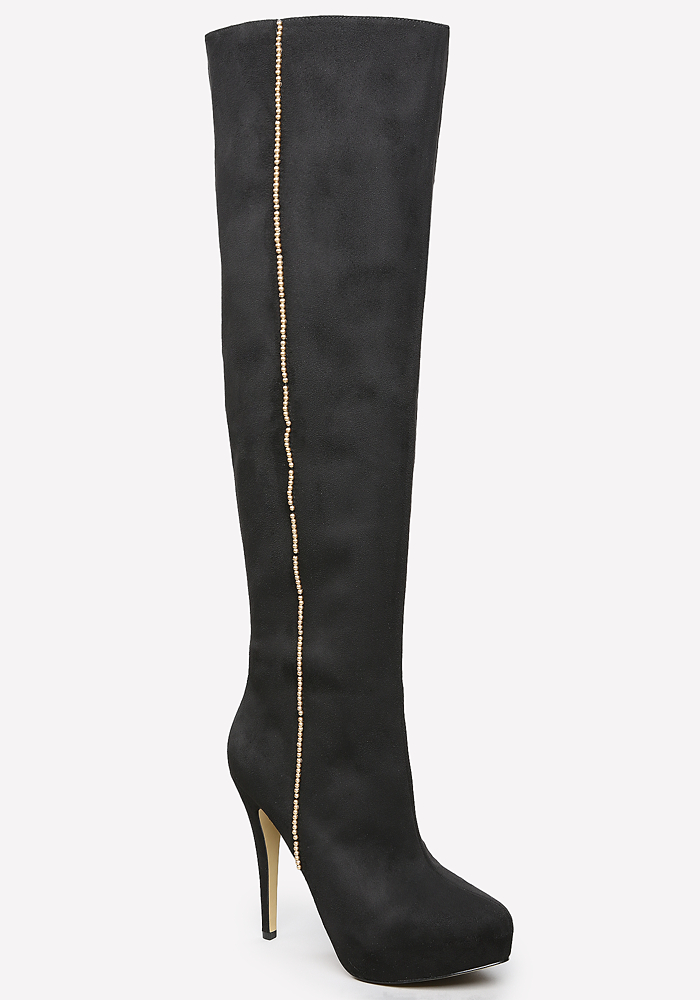 bebe tall boots