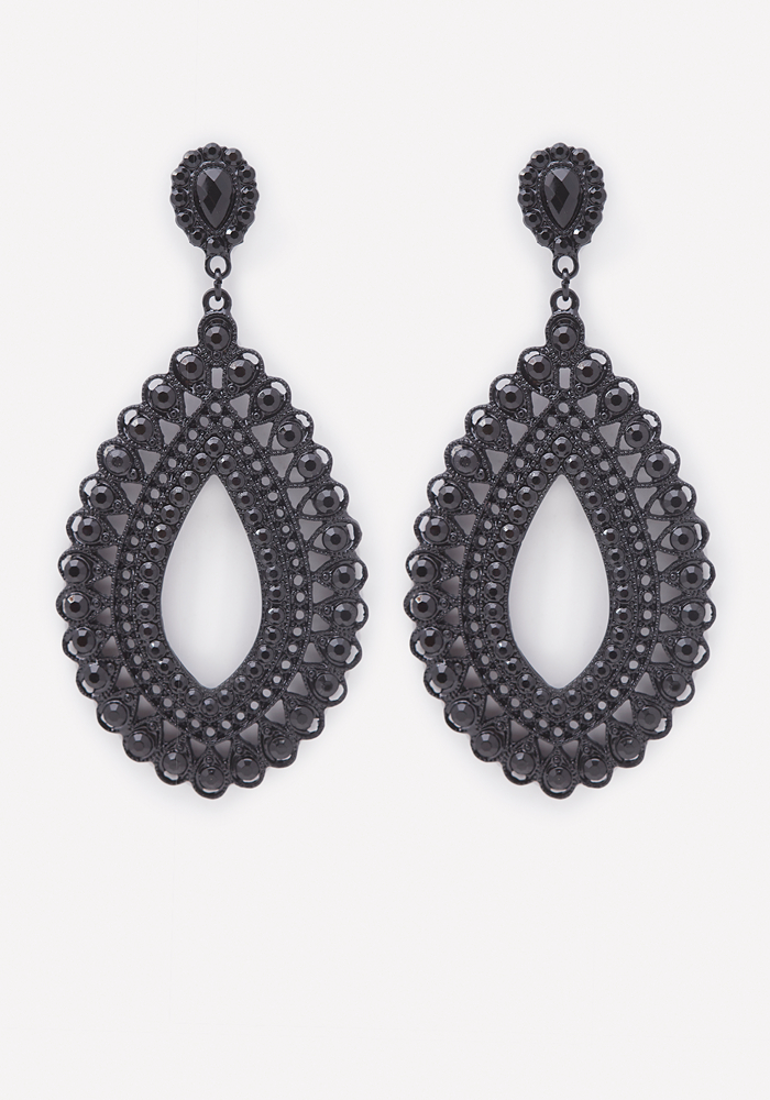 Teardrop Statement Earrings