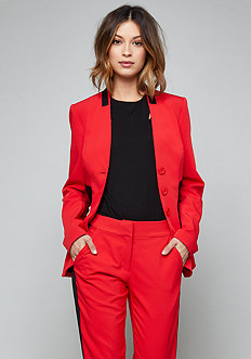 Bandage Waist Blazer