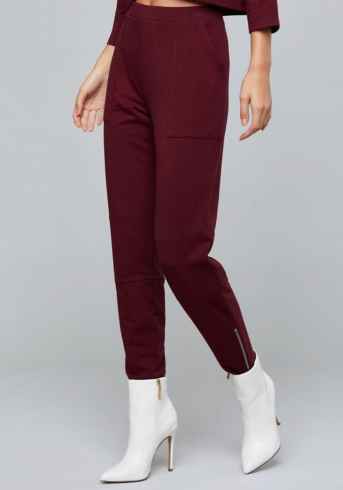 knee high sweatpants