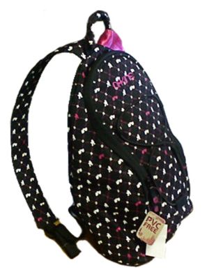 Black with pink highlights - Black
