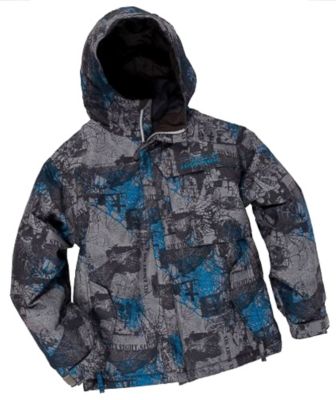 multi-charcoal - grey with blue