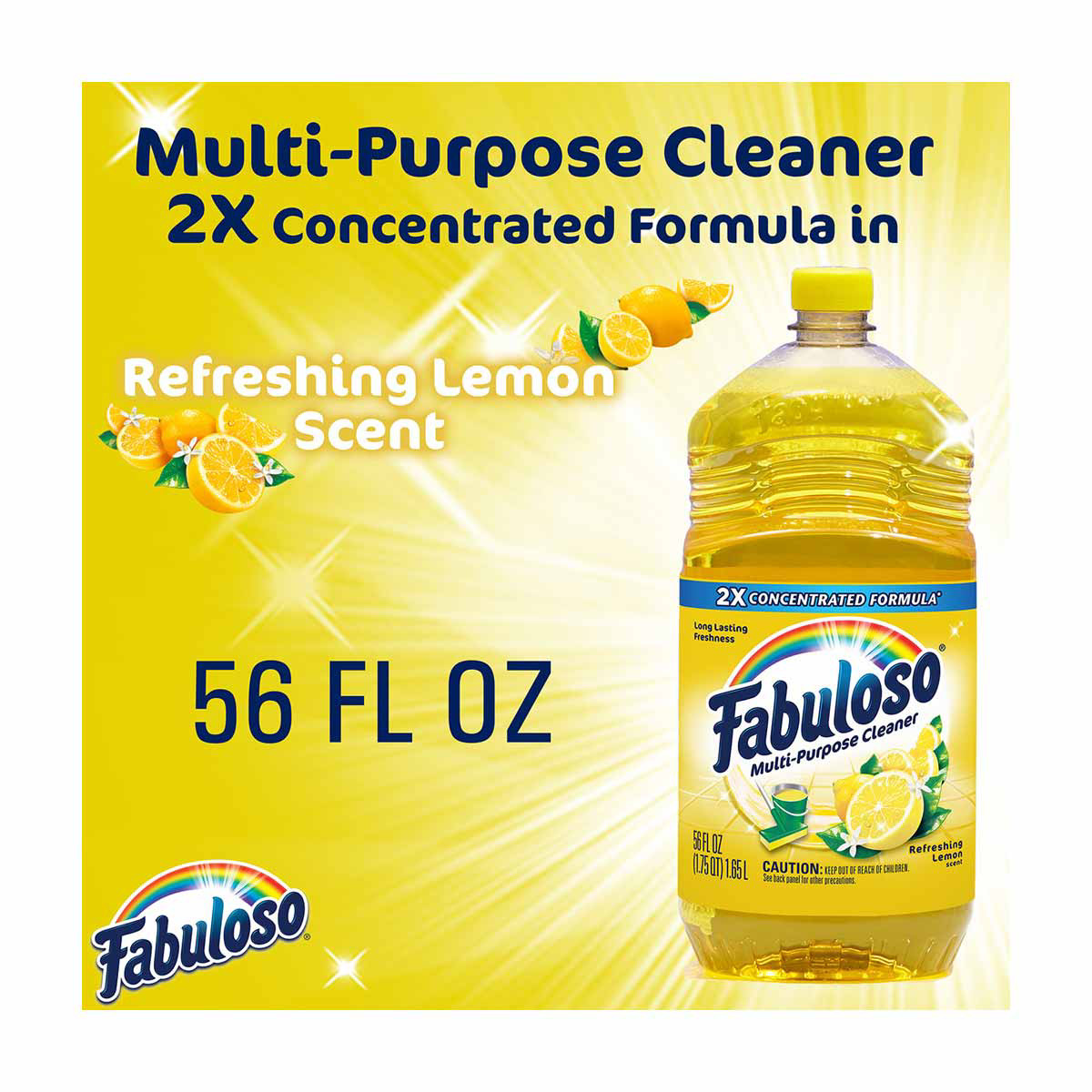 Fabuloso Multi Purpose Cleaner X Concentrated Refreshing Lemon Fl Oz