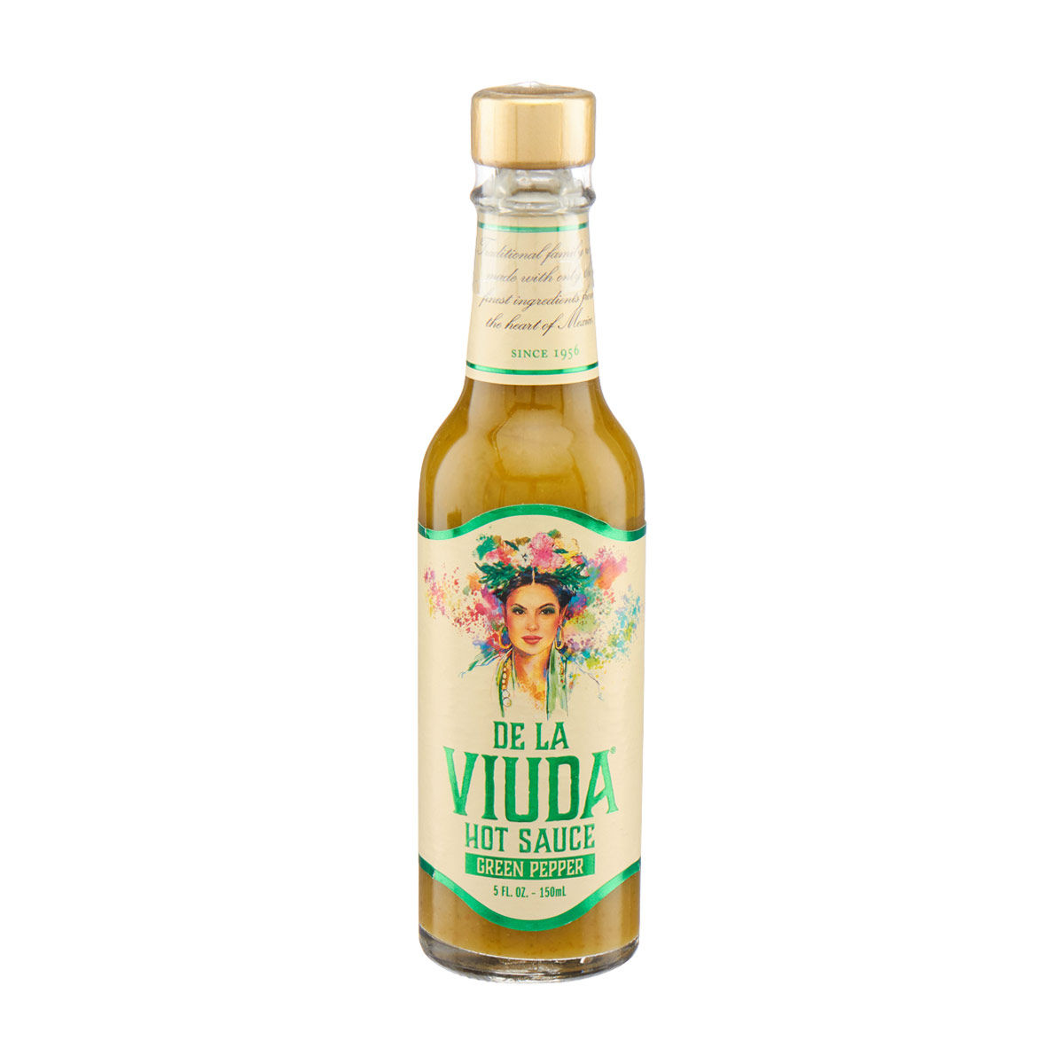 De La Viuda Hot Sauce Green Pepper