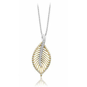 Simon G Two Tone Fashion Pendant