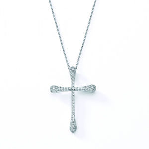 Simon G Diamond Cross Pendant