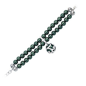 Belle Etoile Beauty Bound Peacock Pearl Bracelet