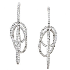 Simon G Diamond Fashion Dangle Earrings