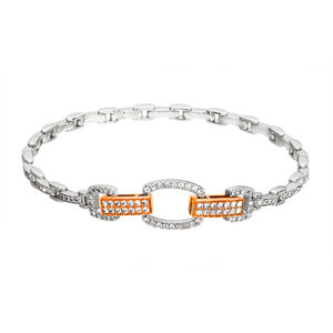 Simon G Two Tone Diamond Bracelet