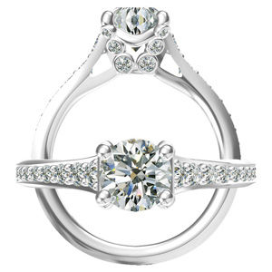 Harout R Diamond Engagement Ring