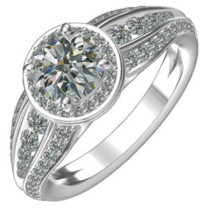 Harout R Diamond Engagement Ring