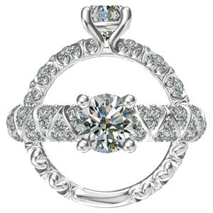Harout R Diamond Engagement Ring